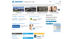 Desktop Screenshot of amano.eu