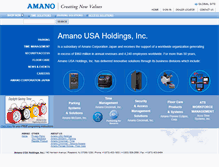 Tablet Screenshot of ftp.amano.com