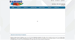 Desktop Screenshot of amano.lk